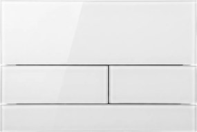 Balneo Wc Öblítő Gomb Üveg Nui Fehér 3/6L Állványhoz