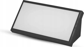 Fali lámpa kültéri kerti Led fényvető ferde 20W fekete 6400K V-tac