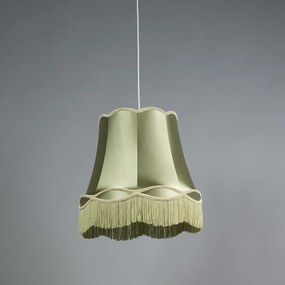 4 db-os készlet Retro lógólámpa zöld 45 cm - Granny