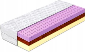 Habszivacs matrac 150x160 kókusz légáteresztő 26cm stimuláló masszírozó H3