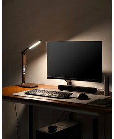 Immax 08975L- LED Dimmelhető lámpa vezeték nélküli töltéssel KINGFISHER LED/8,5W/230V barna