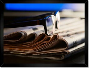 Poszterek keretben 40x30 Újságírás sajtó