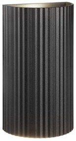 Brilliant - Fali lámpa UNDULA 2xGU10/10W/230V fekete