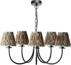 Dar Lighting klasszikus csillár becca matt fekete darbec0522