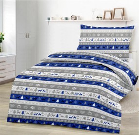 VIANOCE BLUE pamut lepedő DeLuxe
