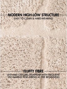 Krémszínű kézi szövésű kerek szőnyeg ø 200 cm Lambeth Jasper – Ted Baker