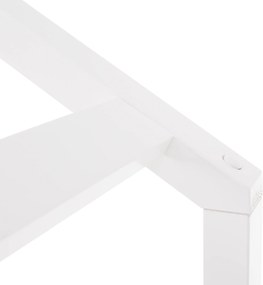Montessori ágy, 90x200, fehér, tömör, BIANKA