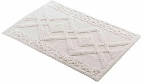 Fehér fürdőszobai kilépő 50x80 cm Gladis – douceur d'intérieur
