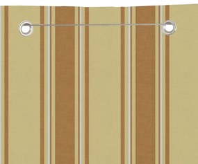sárga és narancssárga oxford-szövet erkélyparaván 140 x 240 cm