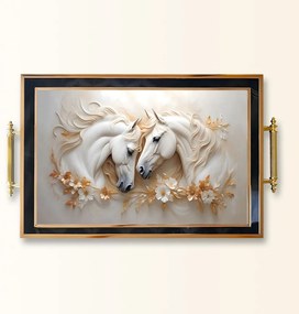 Üveg tálca, 38×24 cm – TPA9804