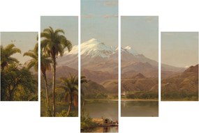 Kép - Frederic Edwin Church, Tamaca Palms, reprodukciók (150x105 cm)