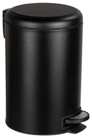 WENKO 54913100 - LEMAN szemetesvödör 25×38 cm, fekete