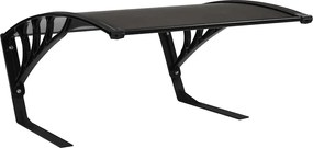 vidaXL fekete fűnyíró védőtető 77 x 103 x 46 cm