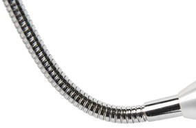 Modern fali lámpa fehér, rugalmas karral - Brescia Combi