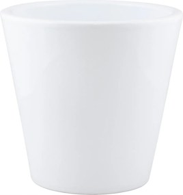 Sofia kerámia virágtartó fehér átm. 19cm