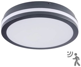 Brilagi Brilagi - LED Kültéri lámpa érzékelővel BENE LED/24W/230V átm. 26 cm IP54 BG0922