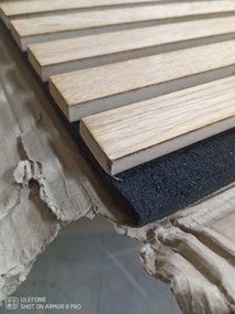 AKCIÓ Lamelás burkolat olajozott tölgy 240 x 60 cm (2 db a csomagban) II. osztály