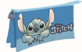 Disney Lilo és Stitch, A csillagkutya Smile 3 rekeszes tolltartó 22 cm