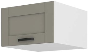 Felső konyhaszekrény Lucid WH 60 NAGU 36 1 F (claygrey + fehér). 1045452