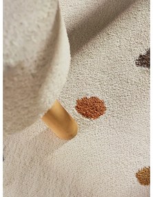 Krémszínű gyerek szőnyeg ø160 cm Funny Dots – Hanse Home