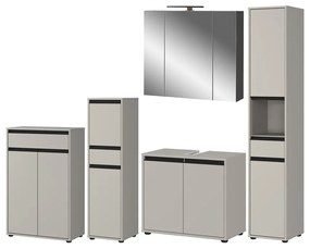 Szürke fürdőszoba bútor szett Lemont – Germania