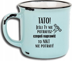 Bögre Kék Retro Vicces Ajándék Apák Napja Apa Ha Te Nem Tudsz