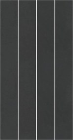 Medence alatlappal Fekete 820 x 420 x 0,1 cm Nemes szövet