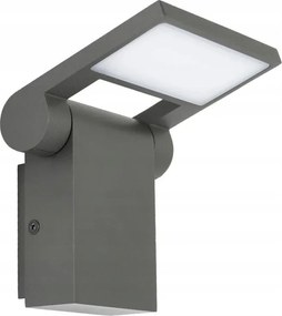 Kültéri lámpa mozgatható Led fali lámpa meleg szín sötétszürke IP54 Su-ma