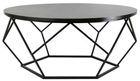 Kávésasztal DIAMOND 41,5x90 cm fekete