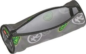 Tolltartó, henger alakú, cipzáras, LEGO Ninjago Elemental Master of Energy, szürke-mintás (L100502501)