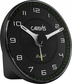 Carevis C08 kvarc ébresztőóra, fekete