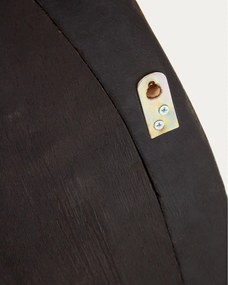 Fali tükör tömörfa kerettel 60x110 cm Magrit – Kave Home