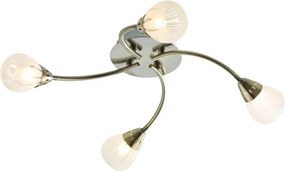 DAR LIGHTING VIL0475 VILLA Mennyezeti Csillár Antik Sárgaréz G9 IP20