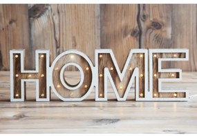 Globo 29975 - LED asztali lámpa HOME 28xLED/0,06W/3xAA nyárfa