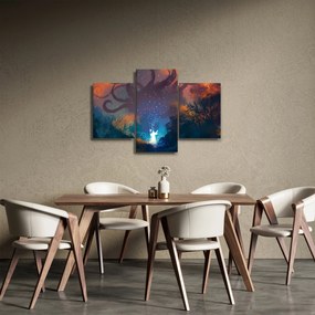 Kép - mágikus varázsló (90x60 cm)