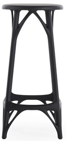 Bárszék AI STOOL LIGHT, magassága 65 cm, fekete - Kartell