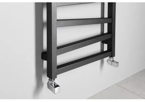 Sapho - ZIG fürdőszobai radiátor 582W/230V 50x157 cm antracit