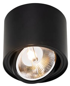 Okos, állítható fekete mennyezeti spotlámpa Wifi GU10 111mm-rel - Rondoo Up