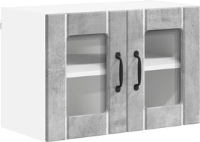 vidaXL Konyhaszekrény Beton Szürke 60 x 31 x 40 cm Faanyag
