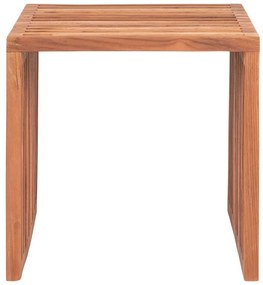 Teakfa tárolóasztal 40x40 cm Pego – House Nordic