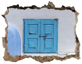 Fali matrica lyuk a falban Santorini, görögország nd-k-103929643