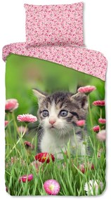 Egyszemélyes pamut gyerek ágyneműhuzat 140x200 cm – Good Morning