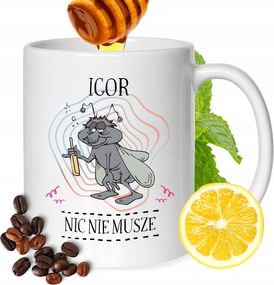 Bögre Igor Férj Barátjának Nyomtatott Ajándék Fehér 330ml