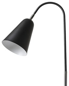 RENDL R12675 GARBO asztali lámpa, dolgozólámpa fekete króm