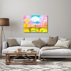 Kép - festett pár, akvarell (70x50 cm)