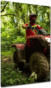 Vászonkép 80x120 Quad Négy kerék Terep