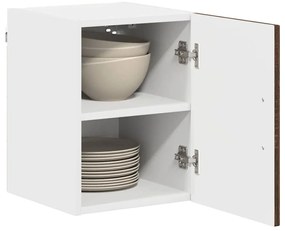 Fali konyhaszekrény ajtóval Barna Tölgy 30 x 31 x 40 cm Faanyag