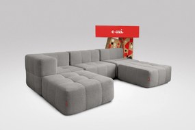5 Teiliges Modulares Sofa – Grau