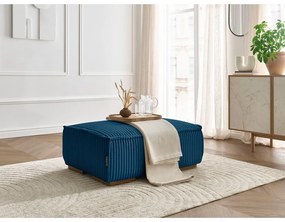 Kék kordbársony lábtartó Chelsea – Bobochic Paris