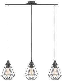 Eglo 94189 - Csillár TARBES 3xE27/60W/230V